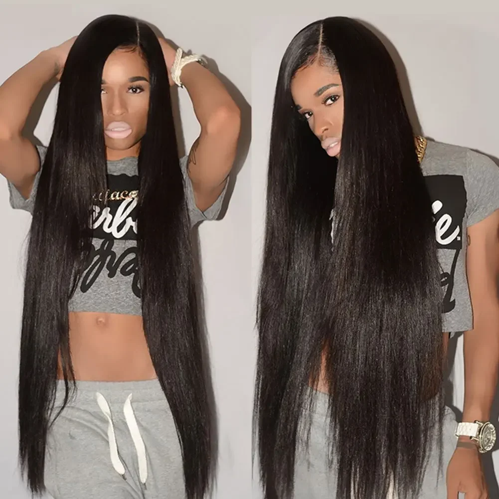 Rohe indische glatte Haarbündel 12A 30 32 Echthaarbündel brasilianische glatte Haarverlängerungen in Top-Qualität für Frauen_voghion.com