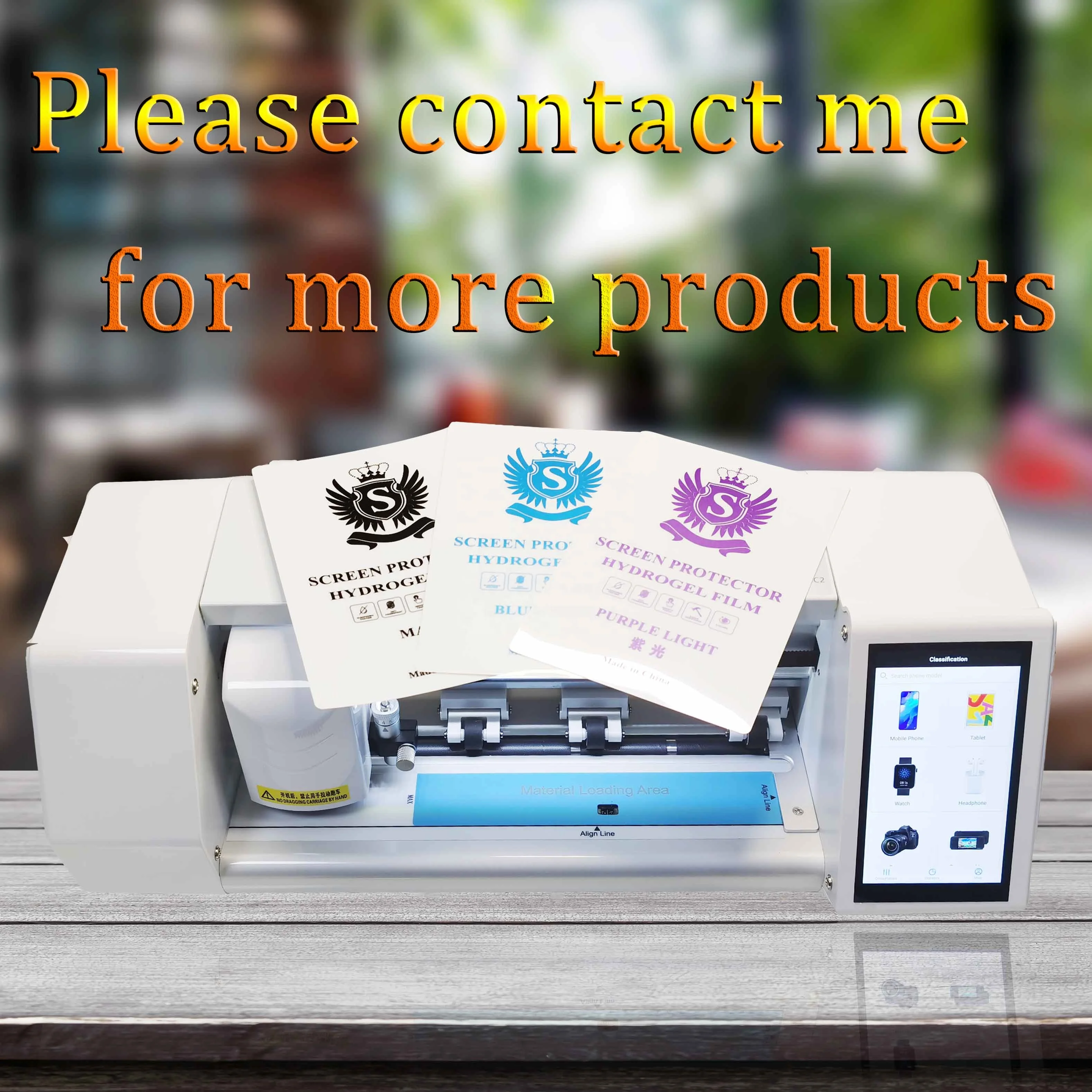 Mobile Phone Screen Protector Film Cutter Cutting Machine Direct Factory OEM ODM