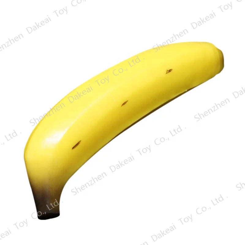 Сжимаемая игрушка-банан Jumbo, тянущаяся медленно восстанавливающая форму имитация фруктов в форме банана, мяч-антистресс, сжимаемые игрушки-бананы