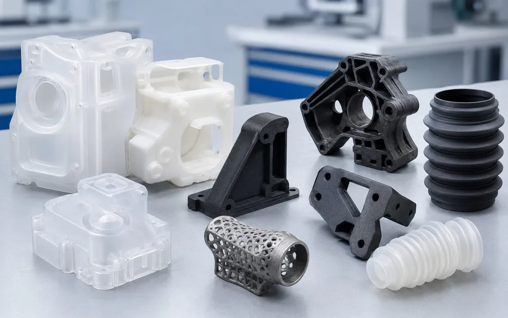 Custom 3D Printing Service SLA SLS MJF FDM SLM Rapid Prototypes Resin Nylon TPU Aluminum Parts Low Volume