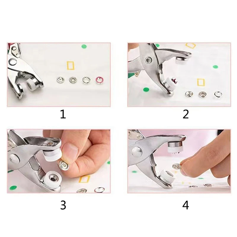 Snap Fastener with Pliers