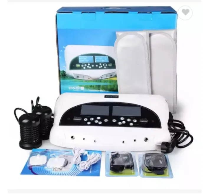 Foot Detox Ionic Spa Machine Ion Detoxifier Spa Bucket Basin Ionic Detox Pies Footbath Massager Foot Bath for Pedicure Massage