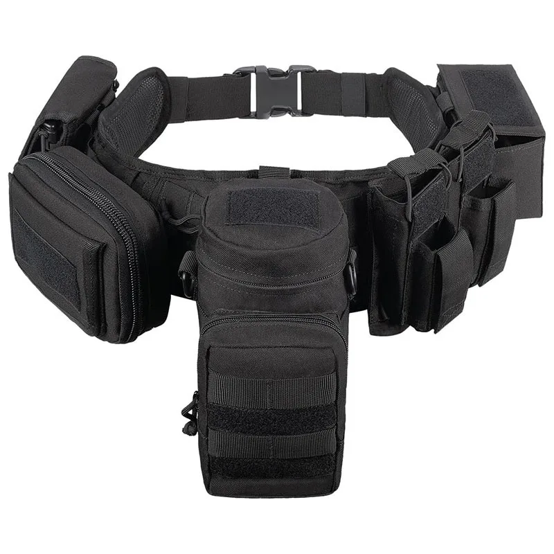 High Duty Outdoor Lightweight Premium Mountaineering Tactical Battle Belt Detachable Duty Belt Multifunctional Utility Belts