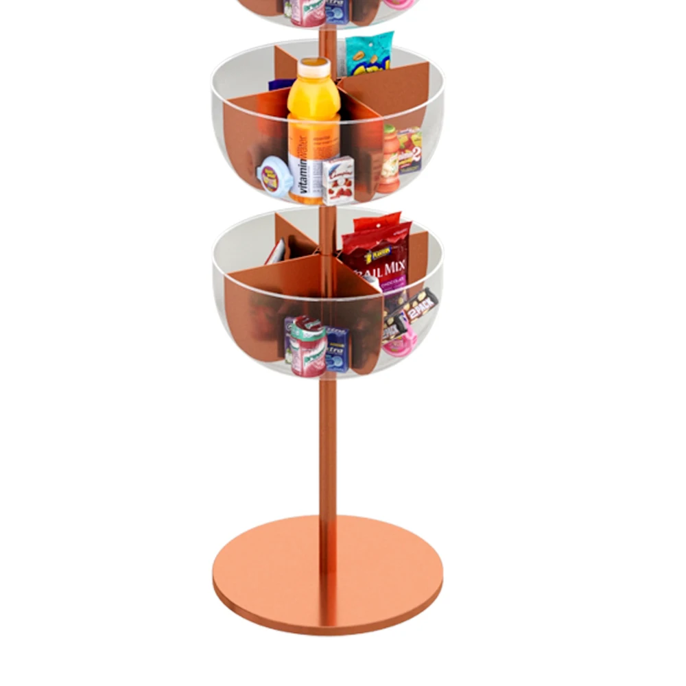Alibaba.com: Hot Retail Snack Store Round Gold Jelly Candy Display Rack ...