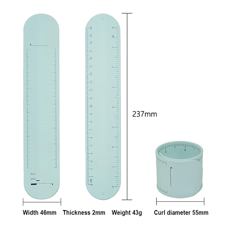 Silicone Memo Wrist Band, Waterproof Slap Bracelets Wrist Strap Waterproof Reusable Writable Erasable Wrist Strap Wearable Memo/