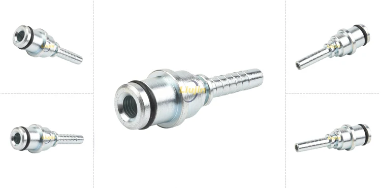 Factory manufacture hose connectors hydraulic fittings adapters