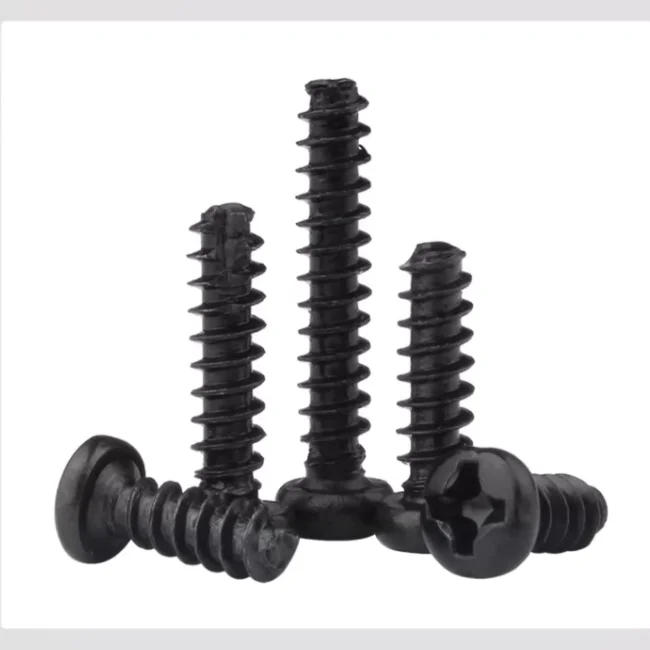 product high rated phillips cross recessed pan head plastic thread rolling screw self tapping screw for metal-63