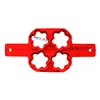 red-4 hole plum blossom