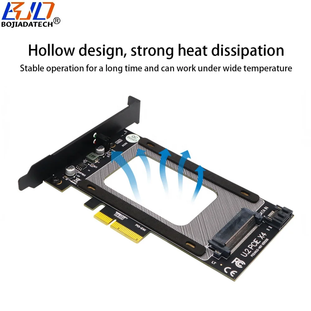 SFF-8639 Slot to PCI Express Adapter Support NVME SSD