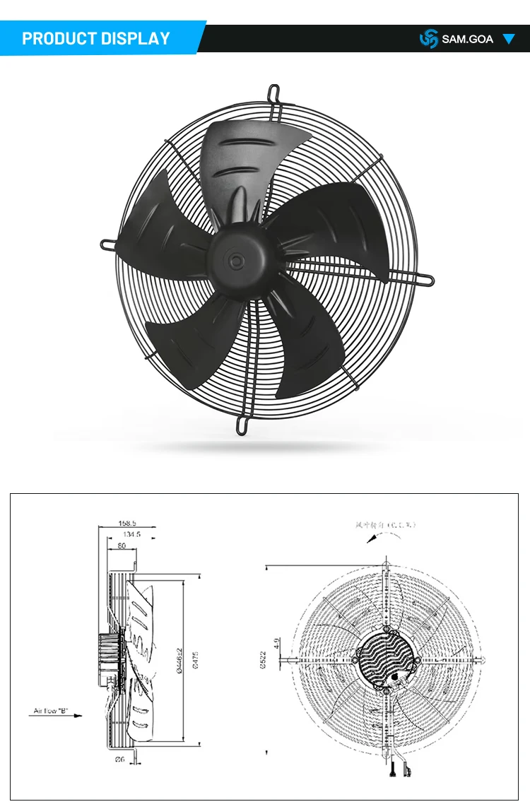 Electric Refrigerator, Axial, 230 V - detail 4