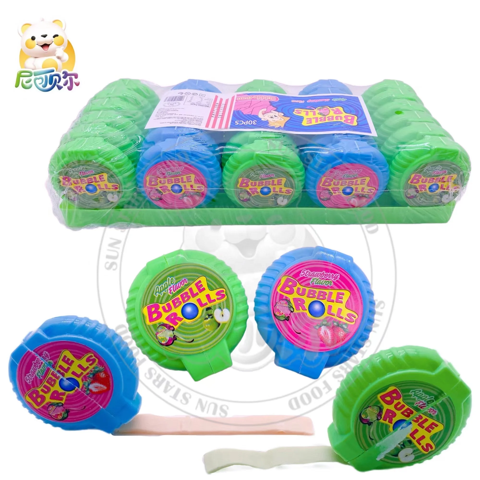 Оптовая продажа, жевательная резинка в форме улитки