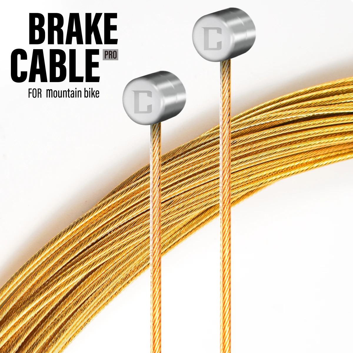 Pro Slick Polished Universal Bicycle Shifter Cable For Road,Mtn,And