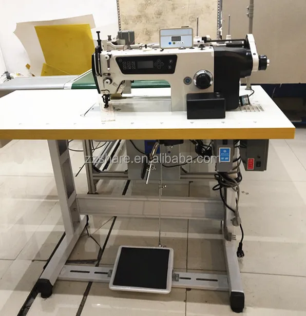 Vertical Blind Stich Sewing Machine Semi Automatic Curtains Pleat Hemming Machine