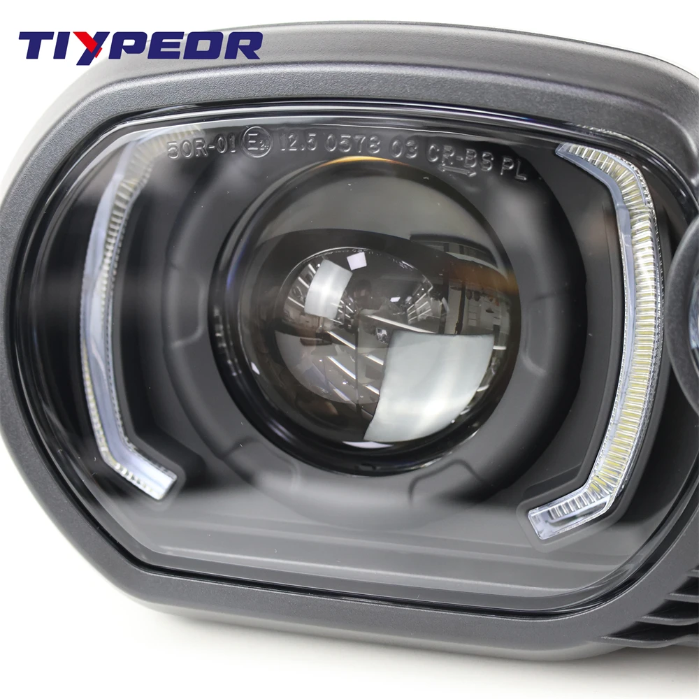 lo beam drl projector headlight assembly-6