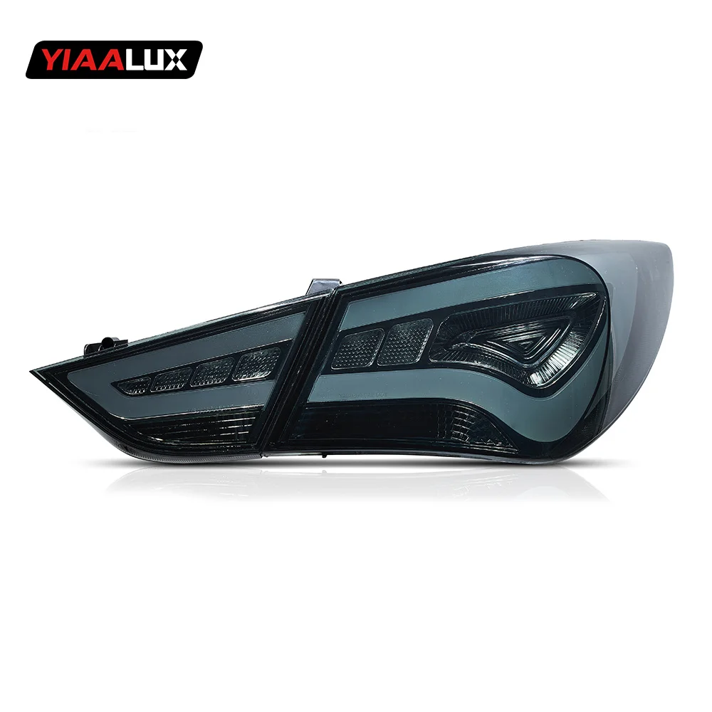 Car Taillight LED Tail Light With LED DRL BRAKE Plug And Play For Hyundai Sonata 2010 2011 2012 2013 2014 2015