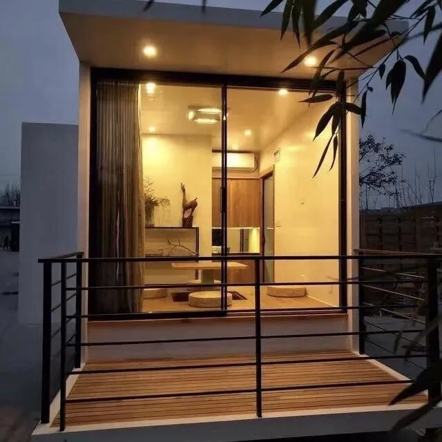 Hot Selling Good Quality Magic Box Movable Prefab Homes Modular 20ft 40ft Size Option Ready Made Tiny Homes