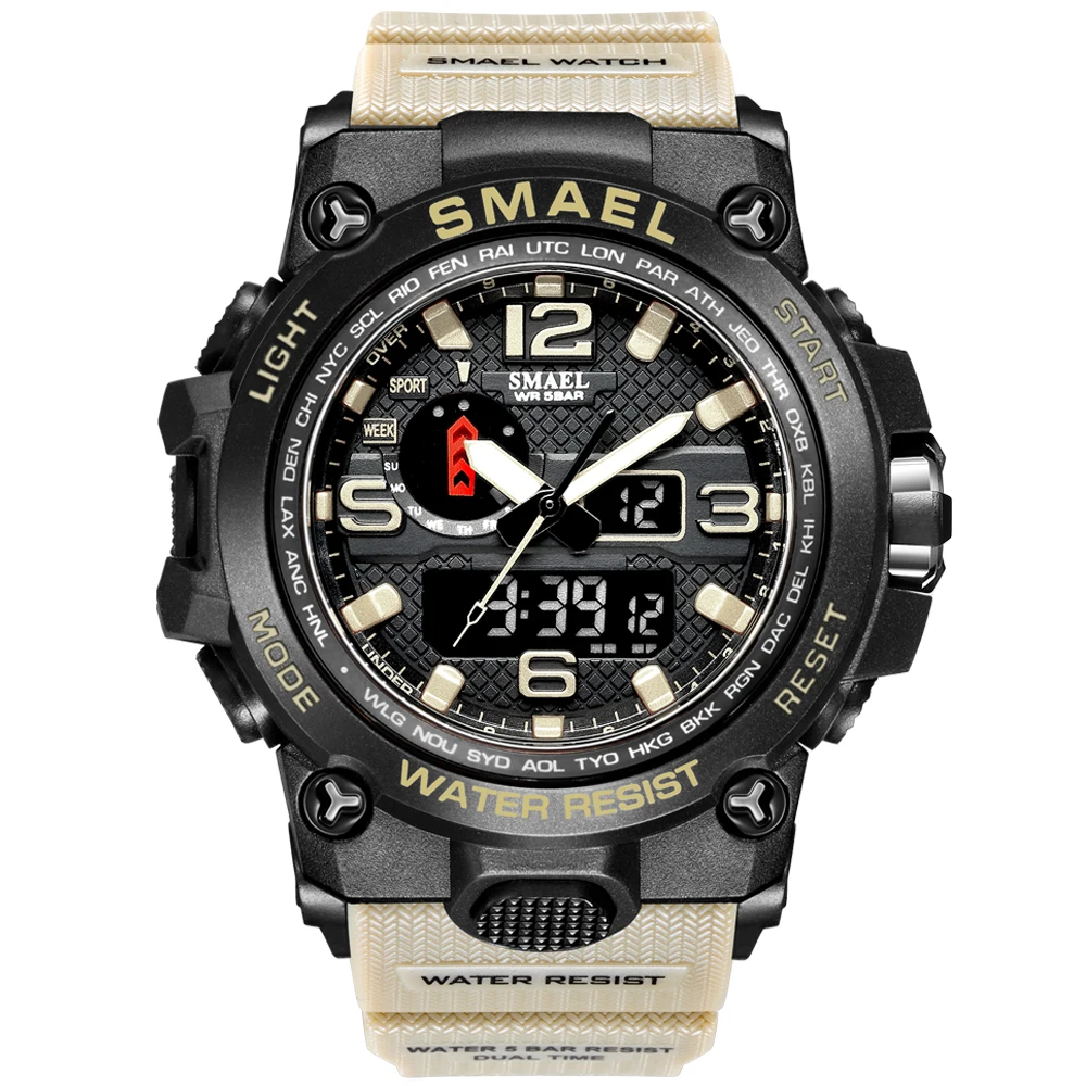Smael Men Military Sport Watch | Smael Brand Waterproof Fashion - Top  Luxury Brand - Aliexpress