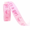 Es una niña-Rosa claro-2,2 cm*10 yardas