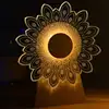 Warm light-Rechargeable Peacock Open Screen