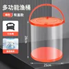 Green transparent water bucket rope
