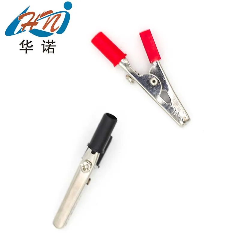 Electrical Insulation Tester Crocodile Clip Battery Clip with Teeth