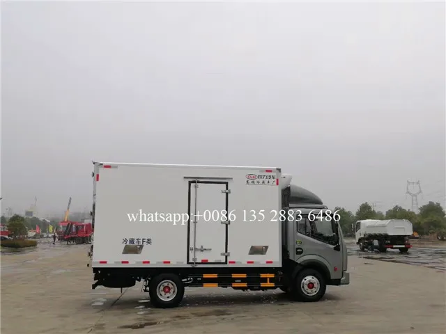 Dongfeng 5 Tons Refrigerator car chill car refrigerated truck