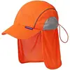 Orenge（sun Hat With Neck Shade）
