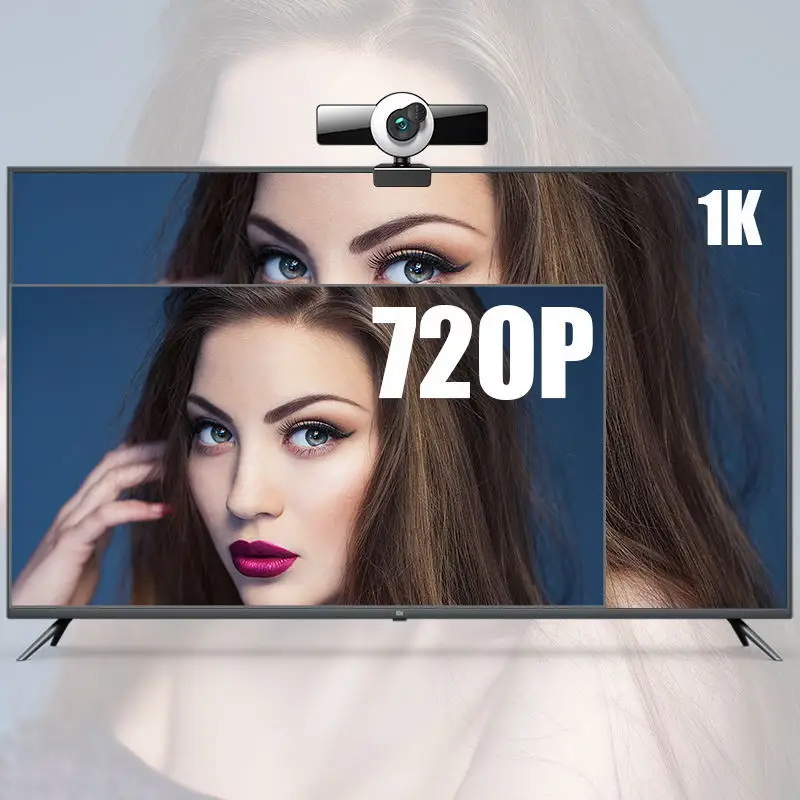 4K Webcam with 1080P Wide Angle Autofocus Streaming Built in Microphone Web Camera