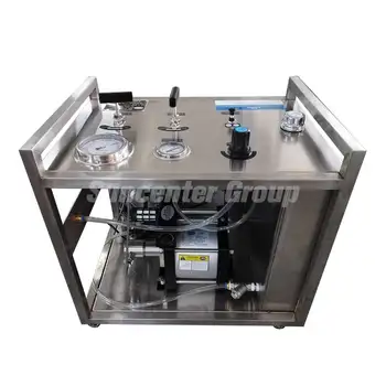 High Pressure Hydraulic Test Bench Air Driven Liquid Booster Pump