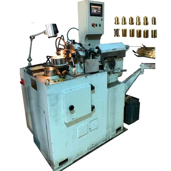 Cnc Control Pin Lathe With Coil Feeder Lock Making Machine Lock Making ...