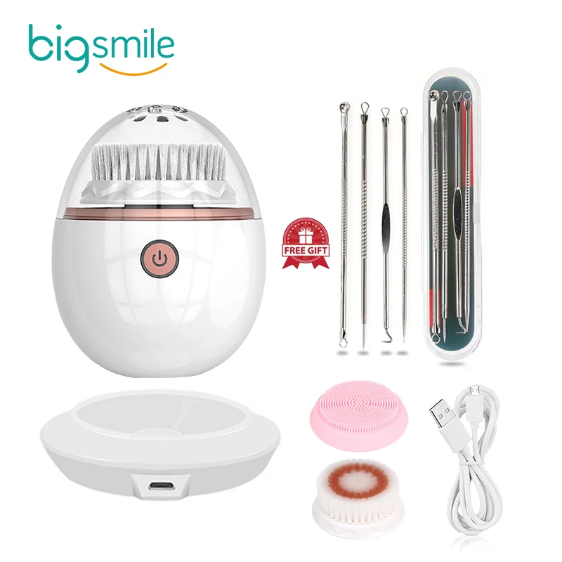 2022 Christmas Gift Rechargeable Electric Facial Cleansing Brush