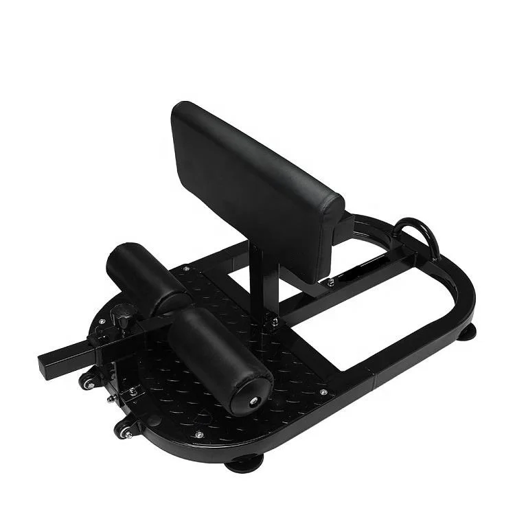 Wellshow Sport Home Gym Adjustable Deep Sissy Squat Machine Sit up Stand Bench for Squat Leg and Glutes Workout