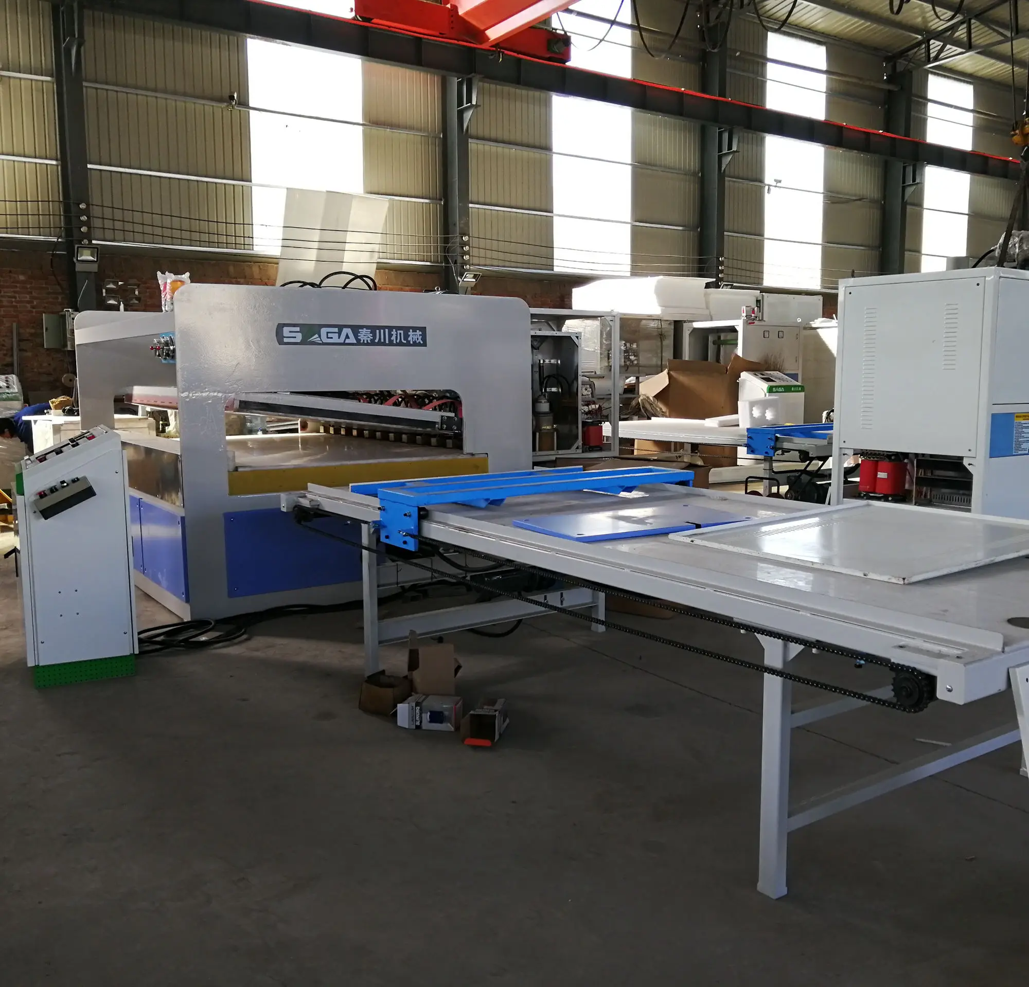 HF High Frequency Press Machine for Wood Panels Edge Gluing 20kw