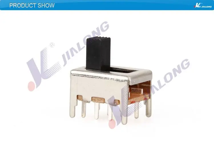 SS-23F06 10 Pin Vertical Mini Home Switch Free Sample Electrical Slide Switches Manufactured in China