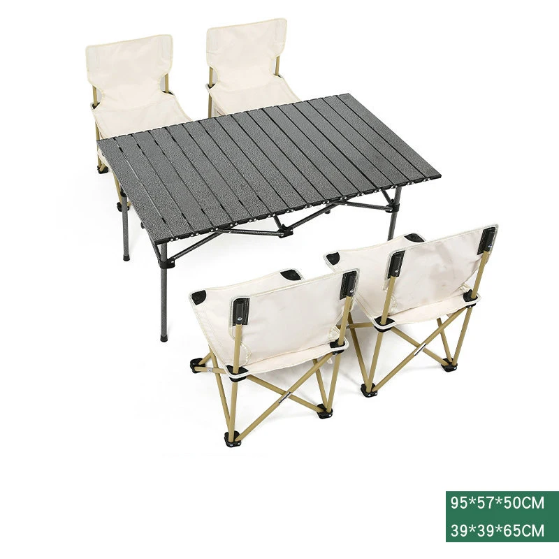 Modern Aluminum Alloy Picnic Table Factory Wholesale Aluminum Alloy Folding Storage Portable