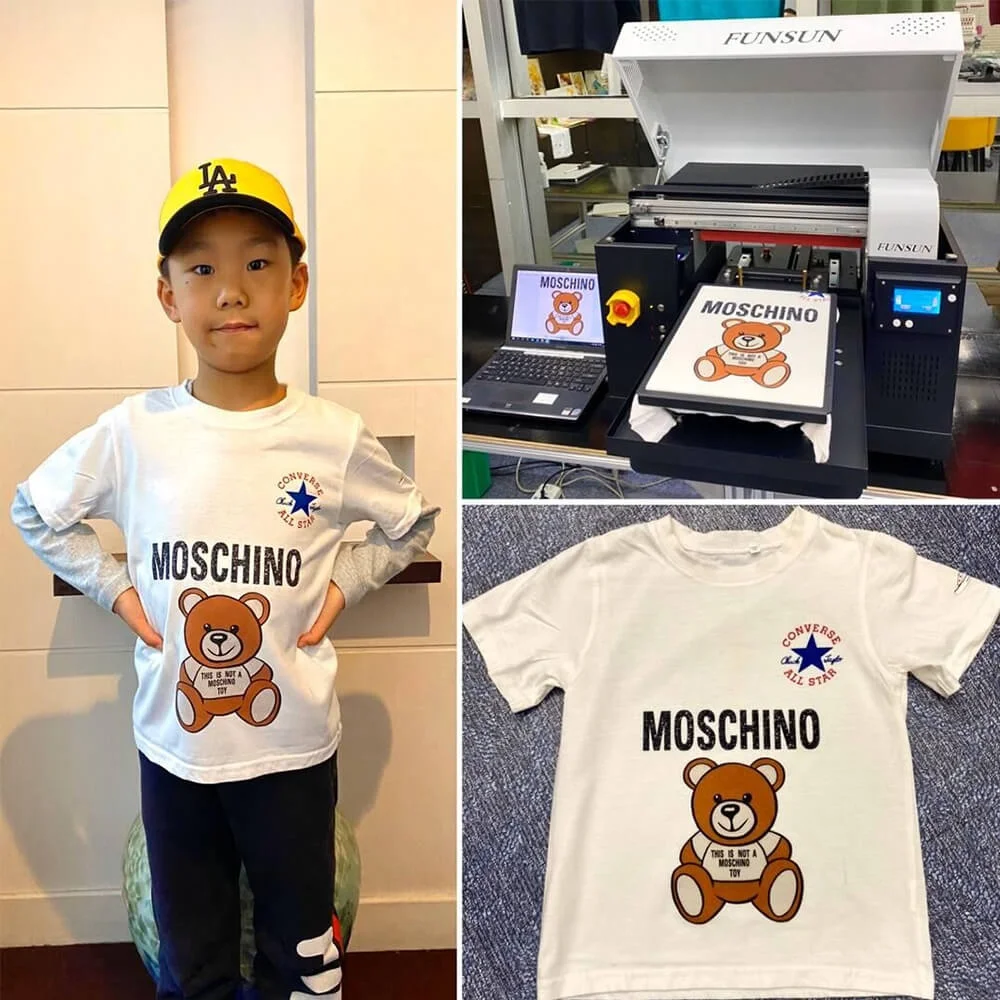 Funsun A3 Auto Print Digital T-Shirt Printer DTG Printer - China T-Shirt  Printer, DTG Printer