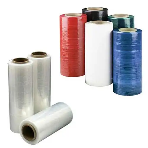 Hot Food Grade LLDPE Machine Use Flexible Plastic Film Soft Nylon PVC Stretch Shrink Film for Tobacco Packaging Made in China