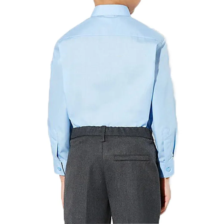 Girls Blue School Uniform Shirt Comfortable School Uniforms
