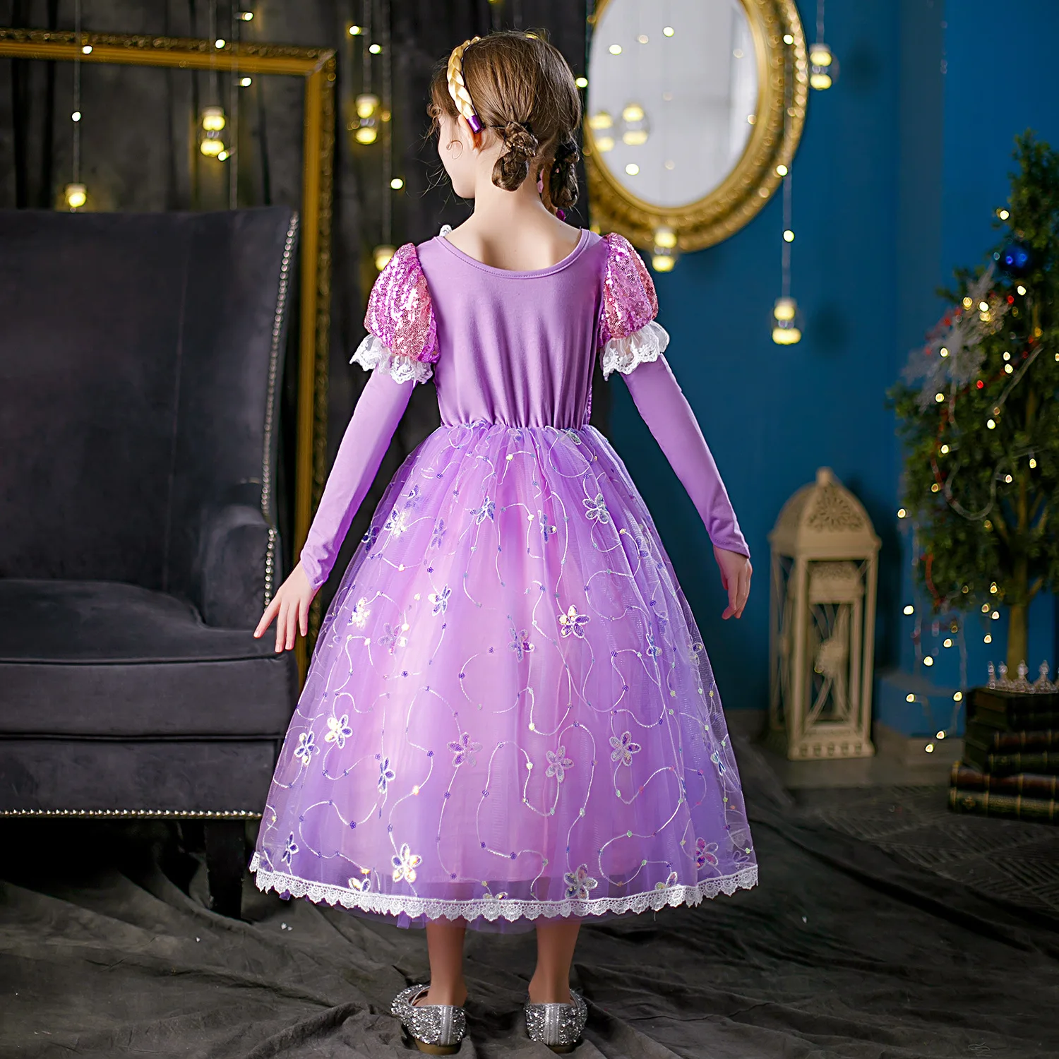 dress with rapunzel Rapunzel Maxi Dress 5