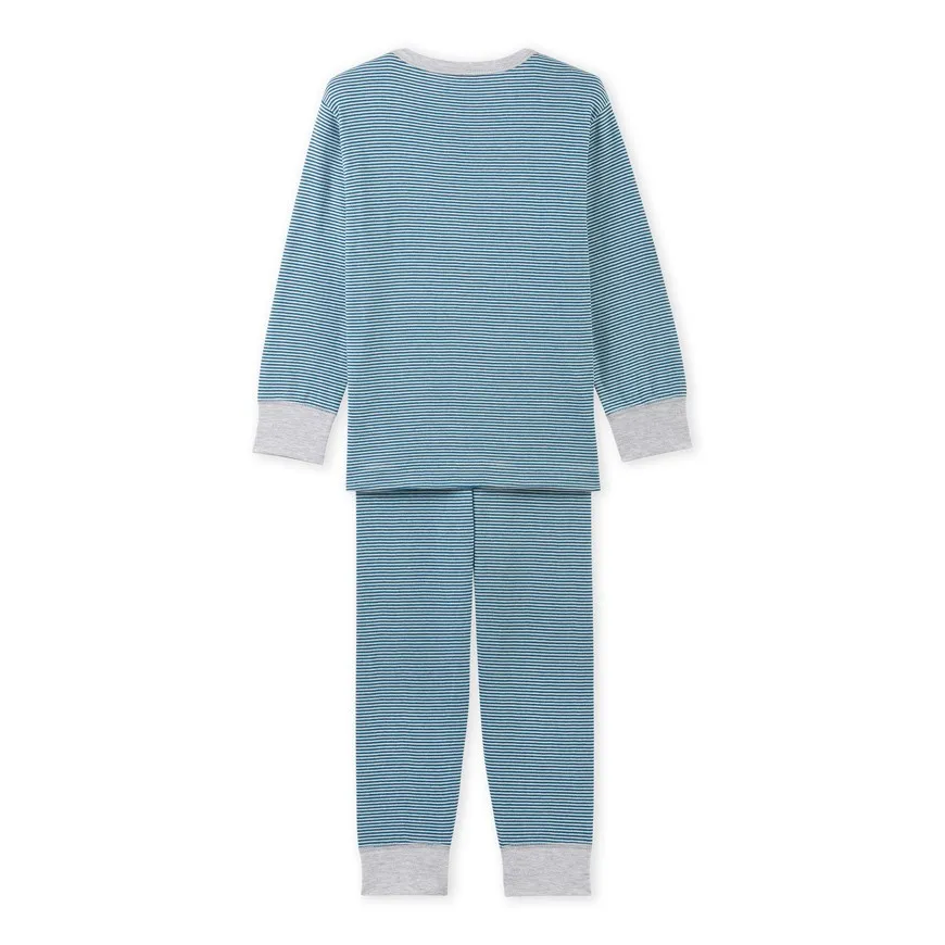 Дешевое хлопковое Ночное платье в китайском стиле для мальчиков, пижама, одежда для сна