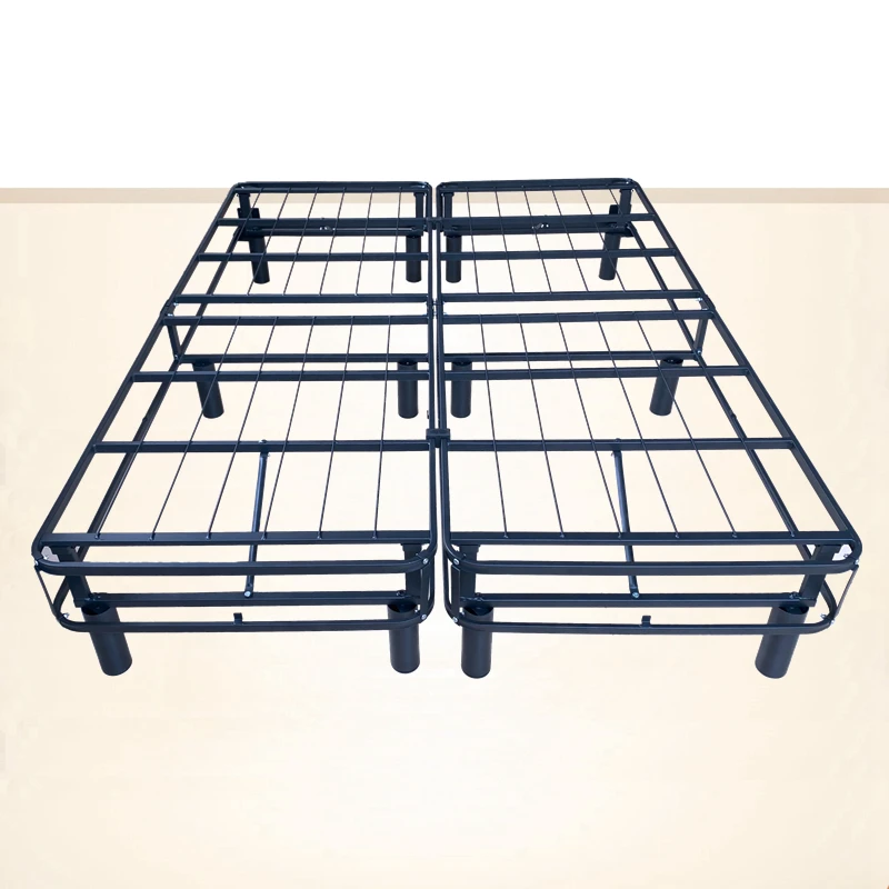 Simple Travel Double Split Queen Folding Bed Fold Away Portable With