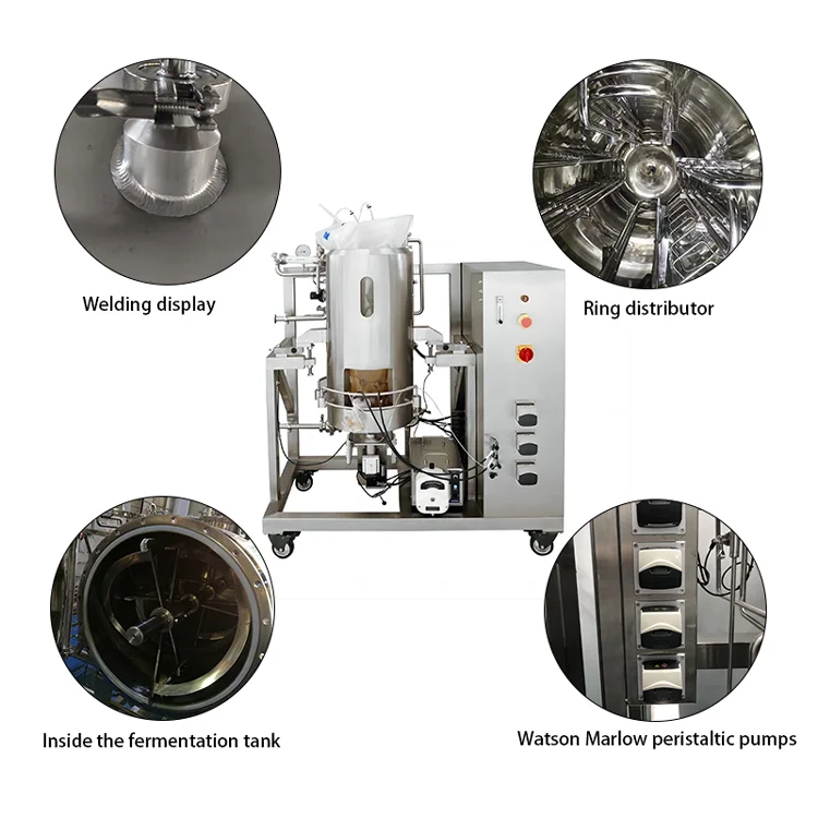 High-efficiency Single-use Bioreactor Used For Cell Culture Bioreactor ...