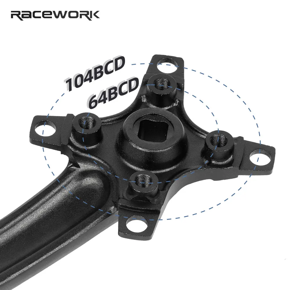 Jeu De Pignons IXF 30-42t 104BCD – Manivelle 170mm, VTT, 8-11 Vitesses, Hollowtech II