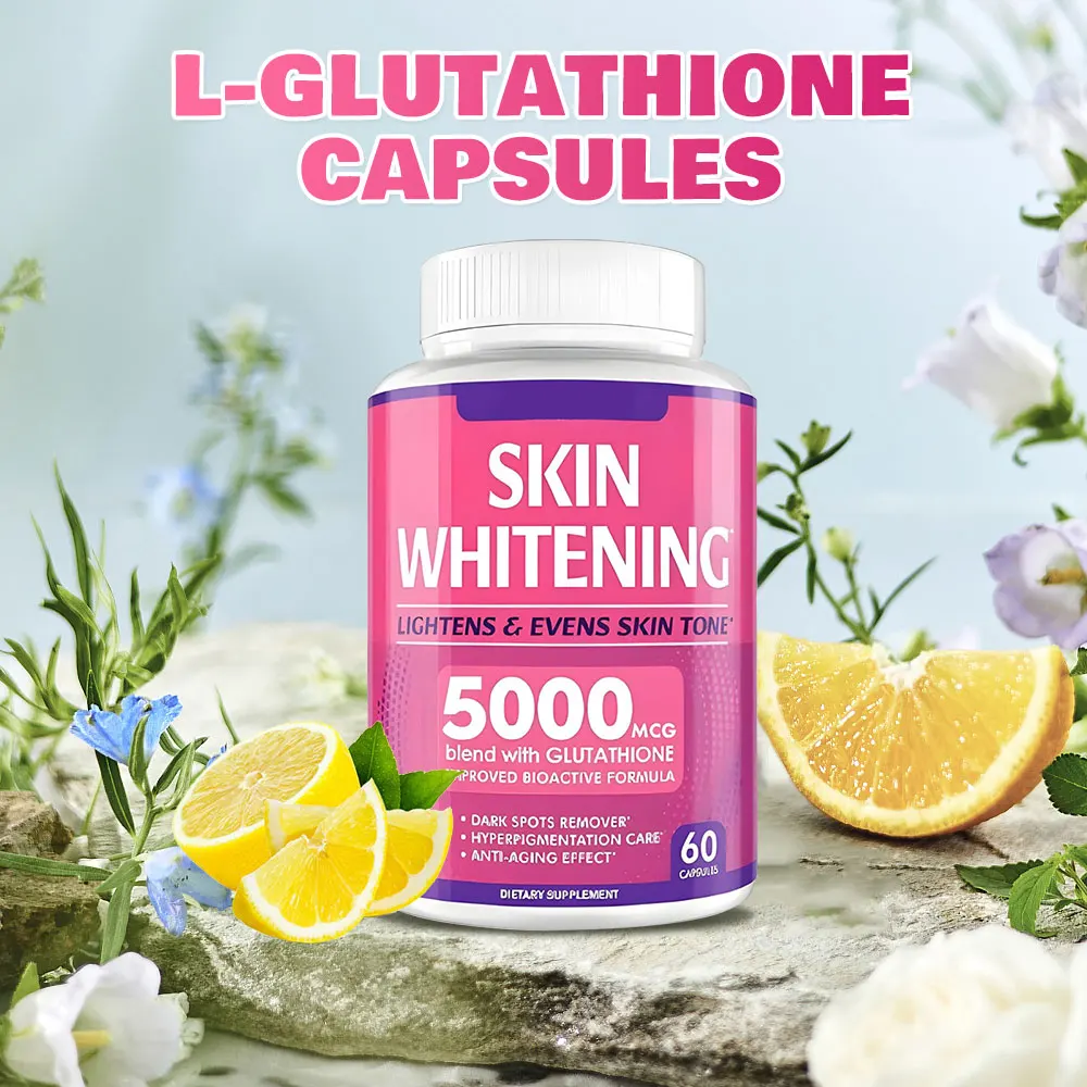 OEM/ODM Premium Reduced Glutathione Vitamin Antioxidant Capsules 60 Capsules/Bottle for Adults
