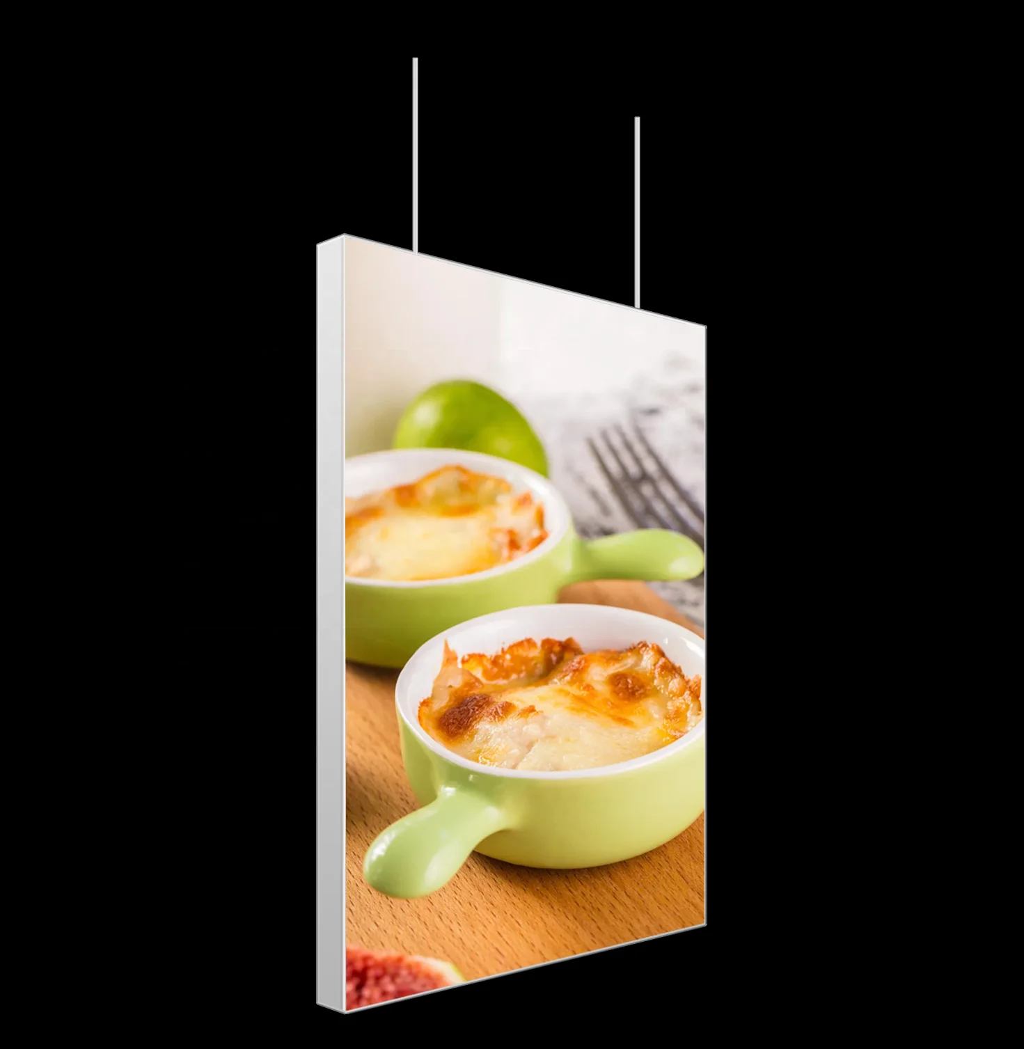 Small Led Light Fabrics Led Luminous Fiber Optic Signboard Display Fronted Led Light Box