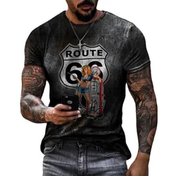 New Oversize Men T Shirt Mosaic Print Fashion Summer Short Sleeve Casual Loose Polyester 3D T Shirts For Male Clothing
