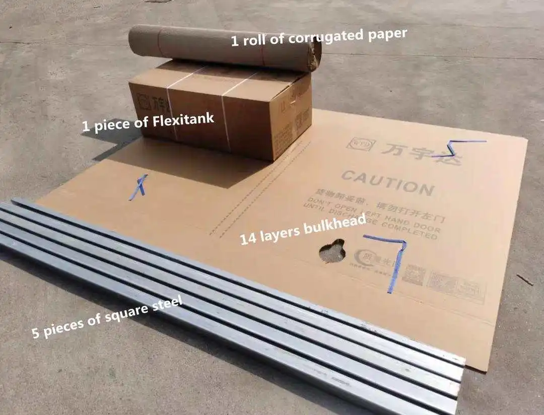 Container Flexitank Contenedor Flexibags for Liquid Oil
