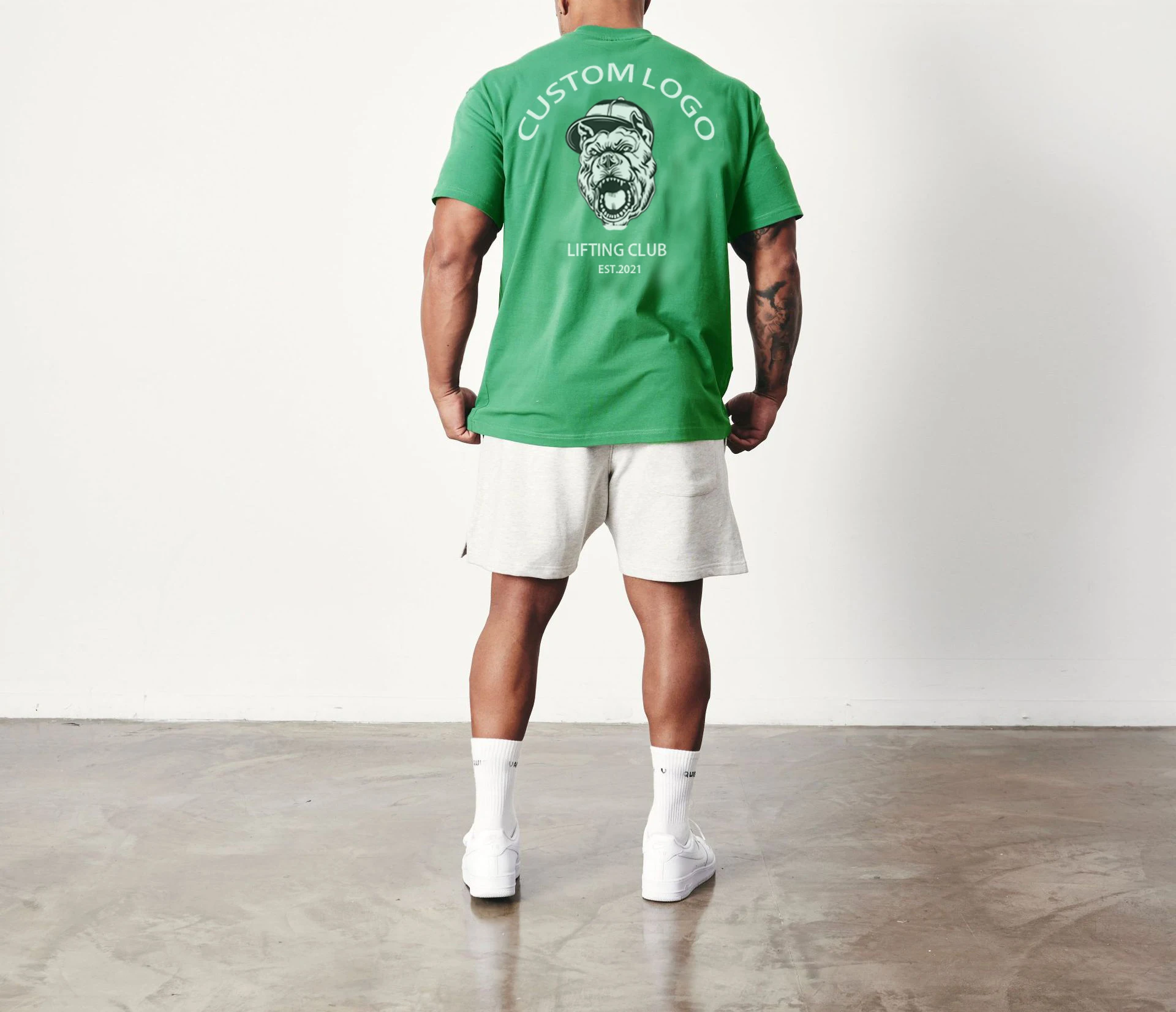 Wholesale Short Sleeve Oversize T-shirt Men's Running Leisure Cotton ...