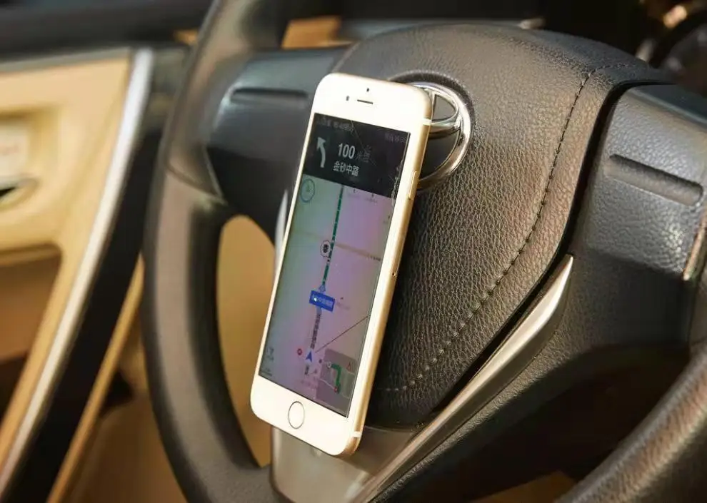 Custom OEM Universal Paste Metal Mini Magnetic Car Mount Magnet Mobile Phone Wall Key Holder for Phones