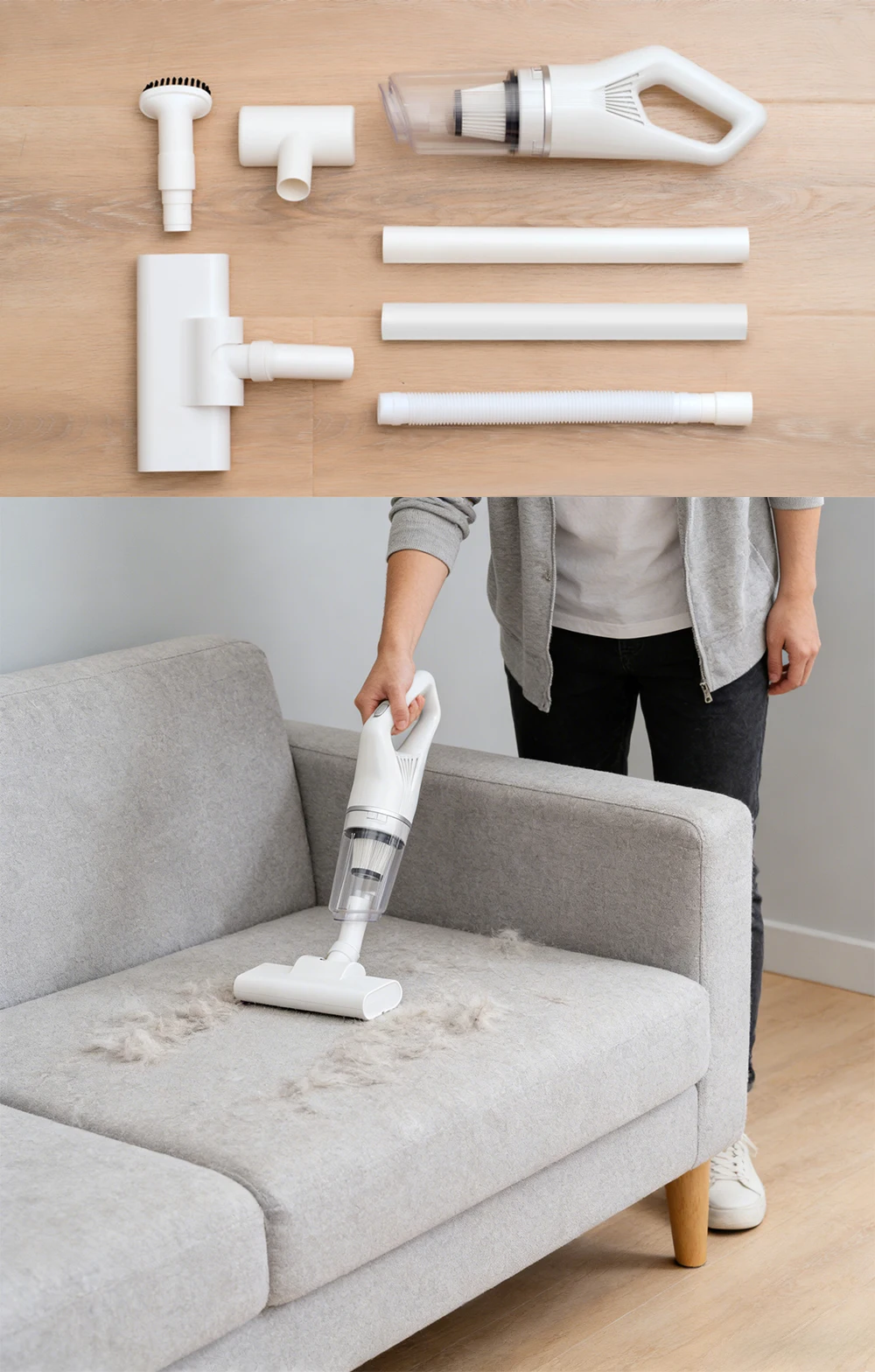 Multifunctional Handheld Vacuum Cleaner Car Home Living Room Pet Hair Remover Vacuu manufacture